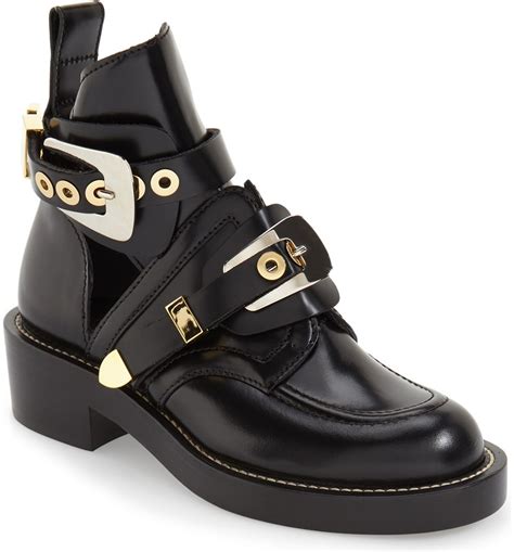 balenciaga buckle strap ankle boot replica|balenciaga boots for less.